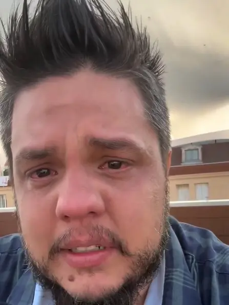 O influenciador estava no país para produzir conteúdo relacionado ao festival e lamentou o prejuízo nas redes sociais (Foto: Instagram)